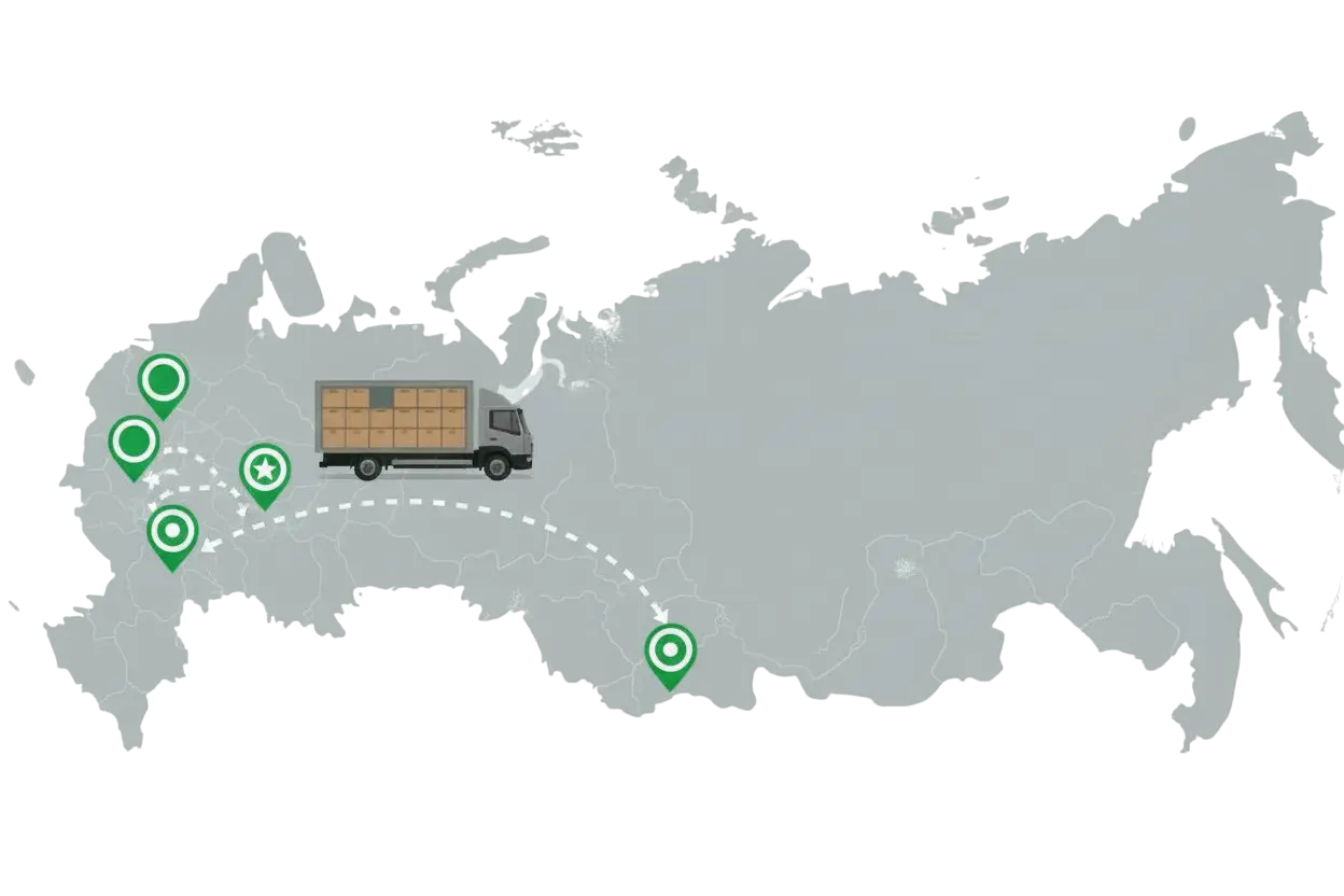 FTL (Full Truck Load) / Полная машина 1/2/5/10/20 тонн из Новороссийска