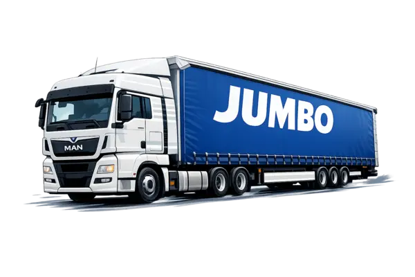 Грузоперевозки полуприцепом Юмба (Jumbo) из Новороссийска